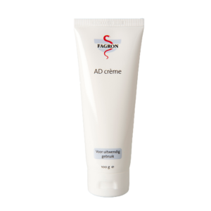 AD Crème (Anti-Decubitus crème) is geschikt voor de geprikkelde, rode en gevoelige huid.