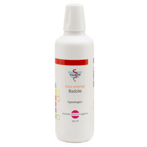 extra vettende badolie (Arachidis oleum emulgatum)geschikt voor de zeer droge huid. Bevat geen parabenen.
