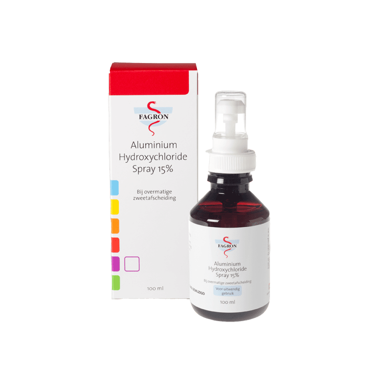 Aluminiumhydroxychloride oplossing 20% met depper - Fagron Derma